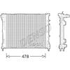 Denso Radiatore Denso Fi 500 1.3 Mjt Drm09043