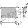 Denso Radiatore Denso Fi Panda 2012 1.2 Fire 8V 69Cv Drm09088