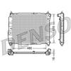 Denso Radiatore Ce Kalos 1.2 I S.O.H.C 08/02- Drm15003
