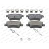 Ferodo Opel Corsa D 1.0, 1.2, 1.3 Cdti 75-90 Hp, 1.4, 1.7 Fdb1922