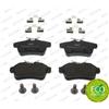 Ferodo Serie Pattini Post. Peugeot 3008/5008 Fdb4224