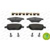 Ferodo Serie Pattini Citroen C3 Picasso 16.Hdi 02/09 Fdb4288