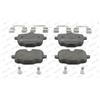 Ferodo Serie Pattini Post. Bmw Serie 5 (F10) Fdb4381