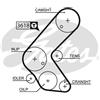 Gates Opel Astra G 2 Volumi /Coda Spiovente (F48_, F08_) 5563Xs