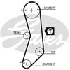 GATES Kit Cinghie Dentate+Pompa Acqua Per Fiat Panda, Lancia Y10