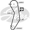 GATES Kit Cinghie Dentate+Pompa Acqua Per Fiat (Palio, Punto) E Lancia (Y)