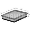 Magneti Marelli Filtro Aria Mini One D Lx1036/2