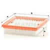 MANN-FILTER Mann Aria Nissan C1618