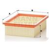 MANN-FILTER Filtro aria C 21 102