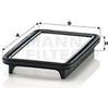 MANN-FILTER Mann Filtro Aria Suzuki C24019