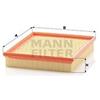 MANN-FILTER Mann Aria Opel C2696