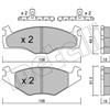 Metelli Pattini Freno Seat Ibiza Ii (6K1) 1.9 D 22-0045-0K
