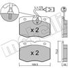 Metelli Pattini Freno Iveco Daily I 35/10 30-8 V,30-8 C V 22-0139-0
