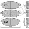 Metelli Pattini Freno Hyundai Galloper Ii (Jk-01) 2.5 Tci 22-0363-0