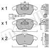 Metelli Pattini Freno Audi A3/Vw Golf V -Seat Leon (05 22-0548-0