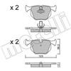 Metelli Pattini Freno Bmw X3 (E83) Xdrive30I 22-0560-0
