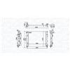 MAGNETI MARELLI radiatore-motore 350213151100