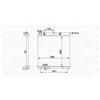 MAGNETI MARELLI radiatore-motore 350213153700
