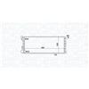 MAGNETI MARELLI radiatore-motore 350213154100