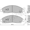 Metelli Pattini Freno Isuzu D-Max (8Dh) 3.0 Ditd 22-0731-0
