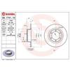 Magneti Marelli Disco Freno Anteriore CitroeN Ami 8-Dyan Df0175