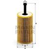 MANN-FILTER Mann Filtro Olio Peugeot Hu612X