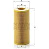 MANN-FILTER Mann Olio Mercedes Hu721/2X