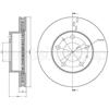 METELLI Disco freno METELLI 23-0885C