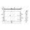 Nrf Radiatore Opel Zafira 1.6 10-2016 50143