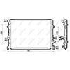 NRF Radiatore motore NRF 53139