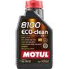 MOTUL 8100 ECOCLEAN 0W30 Olio Motore Sintetico per Risparmio Carburante