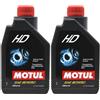MOTUL 2 Litri Olio MOTUL HD 80W90 per Cambi Differenziali Lubrificante Estrema
