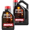 MOTUL Olio Motul 8100 X-Clean+ 5W-30 6L