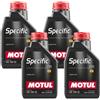 MOTUL 4 Litri MOTUL SPECIFIC 0101 10W50 Olio Motore Sintetico per Abarth 1.4 TJet