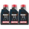 MOTUL 3LT MOTUL NGEN 7 5W-40 4T Olio Motore per Moto, ATV e Fuoristrada