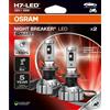 OSRAM Lampadine Led H7 Osram Night Breaker Smart omologate per uso stradale
