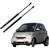 PERLAUTO Kit 2 Molle a Gas Cofano Posteriore 444mm 95N per Smart Fortwo dal 2007