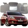 PERLAUTO Aletta Parasole Sinistra Fiat Bravo 2007+ Specchio e Tasca