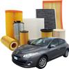 MISTI Kit Tagliando Renault Megane III 3 Filtri Aria Olio e Abitacolo