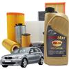MISTI Kit Tagliando 6 litri olio motore Speed Max 5w30 per BMW 1