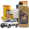 MISTI Kit Tagliando 3 litri olio motore Speed Max 5w30 per Fiat Panda