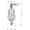 Sofima Filtro Carburante S1013B