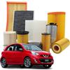 MISTI Kit tagliando filtri Nissan Micra IV 1.2 benzina