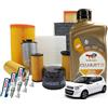 MISTI Kit Tagliando Auto Citroen C1 & Peugeot 107 - Olio, Candele e Filtri