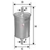 Sofima Filtro Carburante S1515B