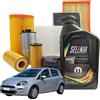 MISTI Kit Tagliando 4 Litri Olio Motore Selenia Wr Pure Energy 5w30 Fiat Grande Punto