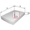 SOFIMA Filtro Aria Abitacolo Sofima S3211C Fiat, Jeep