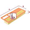 SOFIMA Filtro Aria Sofima S3265A Fiat, Lancia, Opel