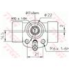 Trw Cil. Freno Audi A2, Seat Arosa, Cordoba, Ibiza, Bwc107
