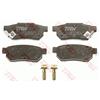 Trw Pattini Freno Honda Civic V Hatchback (Mb) 2.0 I Gdb499